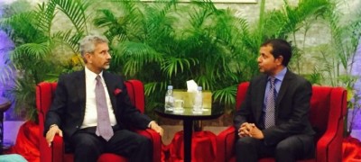 ޖައިޝަންކަރު ވަޑައިގެންނެވީ މޯދީގެ ހާއްސަ މަންދޫބެއްގެ ގޮތުގައި: ފޮރިން މިނިސްޓްރީ