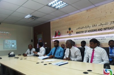 މަޑިފުށީ ހިއްކި ސަރަހައްދުގައި ތޮށިލުމާއި ގއ. ވިލިނގިލި ބަނދަރުގެ މަސައްކަތް އެމްޓީސީސީއާ ހަވާލުކޮށްފި