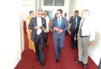 އިންޑިއާގެ ފޮރިން ސެކްރެޓަރީ ފުރާވަޑައިގެންފި