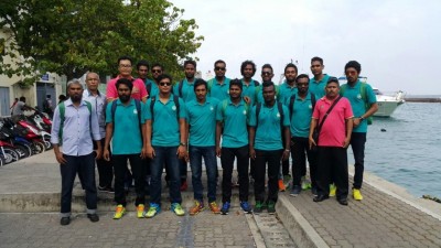 ގައުމީ ވޮލީ ޓީމު ތަމްރީން ހެދުމަށް ތައިލެންޑަށް