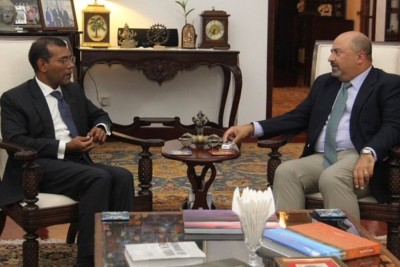 އެމެރިކާއިން ރާއްޖެއަށް ކަނޑައަޅާފައި ހުންނަވާ ސަފީރު އަތުލް ނަޝީދާ ބައްދަލުކުރައްވައިފި