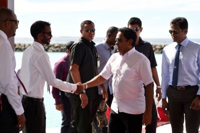 ރައީސް ޔާމީން އައްޑޫ ސިޓީއަށް ވަޑައިގެންފި