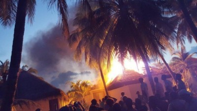 ހަދަމުންދާ ރިސޯޓެއްގެ ބީޗް ވިލާއެއްގައި ރޯވެ އަނދައިފި