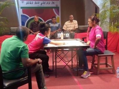 ކެރަމްގެ ގައުމީ އަންހެން ސިންގަލްސް ޗެމްޕިއަންކަން ވިޝާމާއަށް، ފިރިހެން ޗެމްޕިއަންކަން ނާޒިމަށް