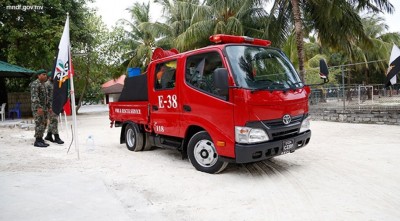 ތިލަފުށި ކޯޕަރޭޝަނުން އެމްއެންޑީއެފަށް ފަޔާ ލޮރީއެއް ހަދިޔާކޮށްފި