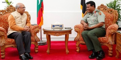 އިންޑިއާ ސަފީރު ޗީފް އޮފް ޑިފެންސް ފޯސް މޭޖާ ޖެނެރަލް ޝިޔާމާ ބައްދަލުކުރައްވައިފި