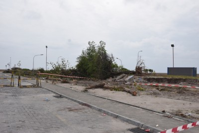 ކަސްރަތު ޕާކުގައި ހުރި ގަސްތައް ކަނޑާލައި ބިން ހުސްކުރަން ފަށައިފި