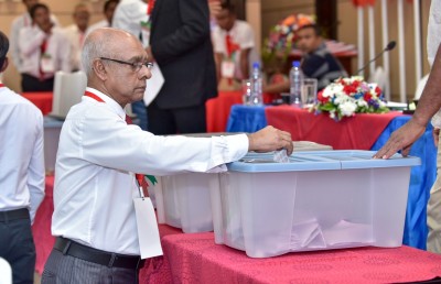 ޖޭޕީގެ ރައީސަކަށް އަލީ ވަހީދު އިންތިޚާބުކޮށްފި