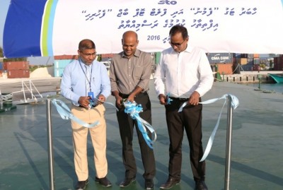 އެސްޓީއޯގެ މަސައްކަތްތަކަށް ޓަގް ބޯޓަކާއި ބަނޑެއް ގެނެސްފި