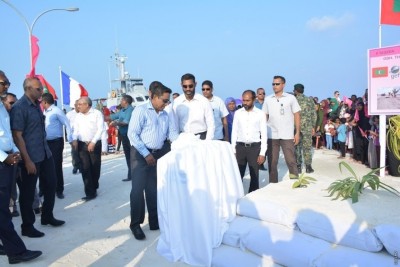 ތިނަދޫ ބަރާސިލު އަވަށުގެ ފުޓްސަލް ދަނޑު މިއަހަރު ތެރޭ ފަށައި ނިންމާނަން: ރައީސް ޔާމީން