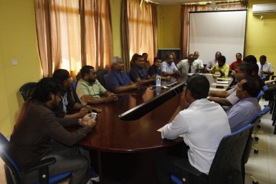 އެމްއެމްސީގެ ވަފުދެއް ފ. އަތޮޅަށް ޒިޔާރަތްކޮށް މައުލޫމާތުދީފި