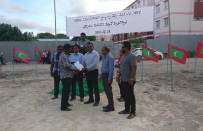 އެމްޑީޕީގެ ވެރިކަމުގައި އައްޑޫން ނެގި ގޯތިތައް އަލުން ހަވާލު ކުރަން ފަށައިފި
