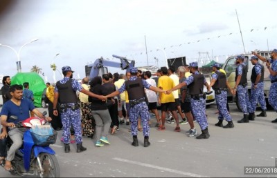 ކެމްޕޭން ކުރަން ލިބިފައި އޮތީ ހަރުގޭގެ ހަތަރު ފާރުން އެތެރެ: އެމްޑީޕީ