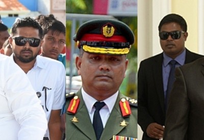 ސިފައިންގެ ބަންދުން ދޫކޮށްލުމުން ޕާޕާއާއެކު އަދީބުގެ ދެ ބޮޑީގާޑަކު ފުލުހުން ހައްޔަރުކޮށްފި