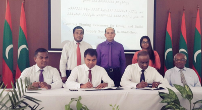 ދިއްދޫގައި ފެނުގެ ނިޒާމް ގާއިމްކުރުމަށް 52 މިލިއަން ރުފިޔާއަށް ބަޔަކާ ހަވާލުކޮށްފި