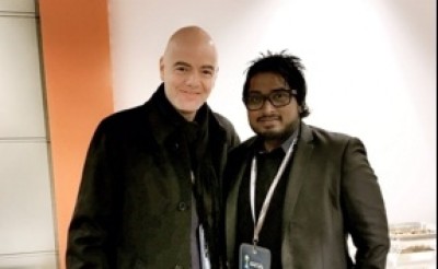 ފީފާގެ އާ ރައީސް އިންފެންޓީނޯއާ އެފްއޭއެމްއާ ދެމެދު ރަނގަޅު ގުޅުމެއް އެބައޮތް