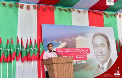 އިތުރު ދައުރެއް ދީފި ނަމަ، މުލީގައި އެއާޕޯޓެއް ހަދާނަން: ރައީސް ޔާމީން