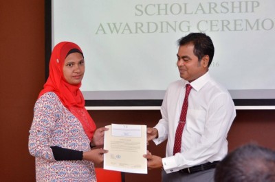 އެންވަޔަރަމަންޓު މިނިސްޓްރީން 16 ދަރިވަރަކަށް ސްކޯލާޝިޕު ދީފި
