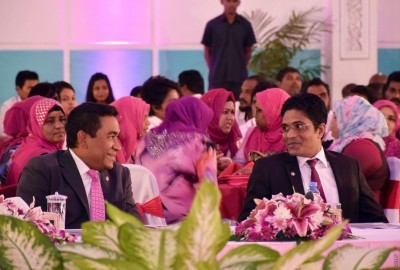 މަހާސިންތާގެ ބައިވެރިންނަށް ރައީސް ޔާމީން ހާއްސަ ސެޝަނެއް ނަންގަވައިދެއްވައިފި