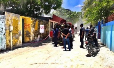 ހިތަދޫ ގެއެއްގައި ރޯވެ 90 ޕަސެންޓު އަނދައިފި