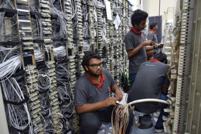 ފެންވަރު ރަނގަޅުކުރަން މާލޭގެ ގިނަ ގެތަކުން ދިރާގު އިންޓަނެޓް އެއްފަހަރާ މެދުކަނޑާލަނީ