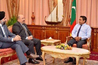 ރާއްޖޭގެ ކަންކަމާ ގުޅޭގޮތުން ރައީސްއާ އެމެރިކާ ސަފީރު މަޝްވަރާ ކުރައްވައިފި