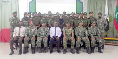 ކެޑޭޓް ކޯގެ ފުރަތަމަ ޑްރިލް އިންސްޓްރަކްޓަރުން ތަމްރީން ކުރުމުގެ ކޯސް ފަށައިފި