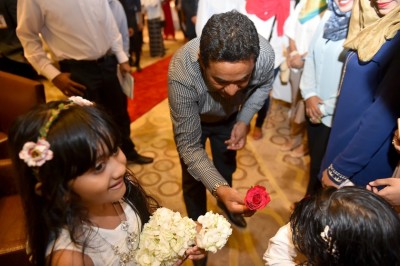މި އަހަރަށް ރައީސްގެ ޝިއާރު: ސުލްހަވެރިކަން ރައްޔިތުންނަށް – ސަމާލުކަން ތަހުޒީބަށް