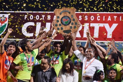 ނިއު ބަލިކޮށް މާޒިޔާ އިން ޗެރިޓީ ޝީލްޑް އުފުލާލައިފި