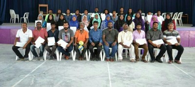 ކުޅުދުއްފުށީގައި ބޭއްވި ހޭންޑްބޯލް ކޯޗިން ކޯސް ނިންމާލައިފި