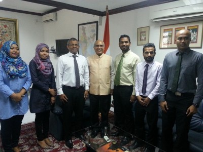 އިންޑިއާ ސަރުކާރުގެ އެހީގައި ބްރޯޑްކާސްޓަރުން ތަމްރީންކޮށްދިނުމަށް އެދިއްޖެ