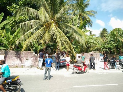 އައްޑޫގައި ހިނގި އެކްސިޑެންޓެއްގައި ދުވަސްވީ އަންހެނަކަށް އަނިޔާވެއްޖެ