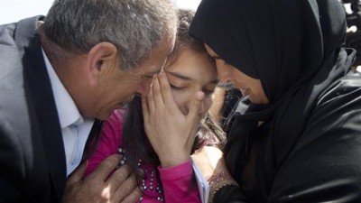 އިސްރާއީލުން ޖަލަށްލާފައި ހުރި ފަލަސްތީނުގެ އެންމެ ހަގު ކުއްޖާ މިނިވަންކޮށްފި