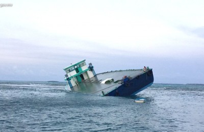 ފަރަށް އެރި ދޯންޏެއް ފުން ކުރުމުގެ މަސައްކަތް އެމްއެންޑީއެފުން ފަށައިފި