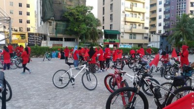 ތެލެސީމިއާ ދުވަސް ފާހަގަކުރުމަށް މާލޭގައި ބައިސްކަލު ބުރެއް ބާއްވައިފި