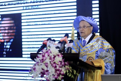 ޕީޕީއެމްގެ ފިކުރަށް ދިވެހި ރައްޔިތުން ތާއީދު ކުރޭ: ރައީސް މައުމޫން