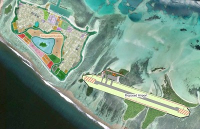 ފަރެސްމާތޮޑާ އެއާޕޯޓް ހަދަން ފަސް ރަށް އެއްފަސްކޮށްލާތީ ކަންބޮޑުވުން ފާޅުކޮށްފި