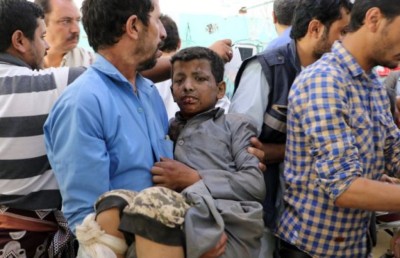 ސައުދީ ކޯލީޝަނުން ޔަމަނުގެ ސްކޫލް ބަހަކަށް ދިން ހަމަލާގައި 29 ކުދިން މަރު