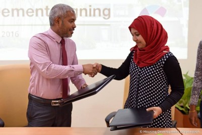 ހުޅުމާލެ ޝޮޕިން މޯލްގެ ބިޑު ކާމިޔާބު ކުރި 17 ފަރާތާ އެކު އެއްބަސްވުމުގައި ސޮއިކޮށްފި