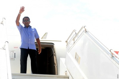 މަސައްކަތް ނިމޭނީ، އެޓްލާންޓިކް ހުރަސްކޮށް މޯލްޑިވިއަން އުދުހުމުން: ރައީސް