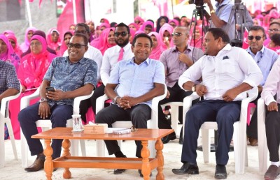 ގުރައިދޫ ރައްޔިތުން ތިބީ ރައީސް ޔާމީނާއެކު: ހުސެއިން މަނިކު