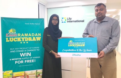 ކަވާން ޕްރޮމޯޝަނުގެ ނަސީބުވެރިޔާއަށް އިނާމް ހަވާލުކޮށްފި