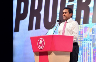 ފިޔަވަޅު އަޅާނެ ކަމުގެ ބިރު ދެއްކުމަކީ އަޅުގަނޑުގެ އިންތިޚާބީ ހައްގަށް އަރައިގަތުން: ރައީސް