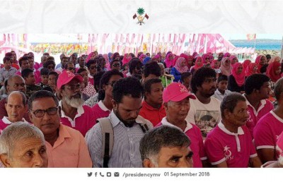 އިބޫގެ ހާލަތާ މެދު ދެރަވޭ، ގެންގުޅުއްވަނީ ނަޝީދުގެ މެނިފެސްޓޯގެ ބައެއް: ރައީސް