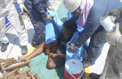 ކަނޑުމަތީގައި 49 ދުވަސް ހޭދަކުރި ޒުވާނާ ސަލާމަތްކޮށްފި