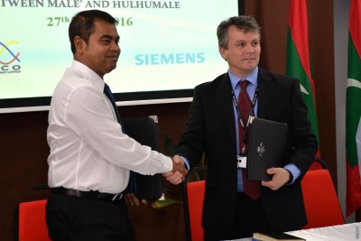 މާލެ އާއި ހުޅުމާލޭގެ ކަރަންޓް ވިއުގަ ޑިޒައިން ކުރަން ބޭރު ކުންފުންޏަކާ ހަވާލުކޮށްފި