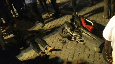 ނުރައްކާތެރި އެކްސިޑެންޓެއްގައި ޒުވާނެއްގެ ބޮލަށް ގެއްލުންތަކެއް ވެއްޖެ
