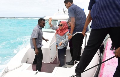 ފަސްޓް ލޭޑީ ފާތުން މާދަމާ މާލެ ވަޑައިގަންނަވަނީ