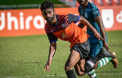 އަލުން ގައުމީ ޓީމަށް، ރިޒޭ ދެއްކީ ތަފާތު ހިތްވަރެއް