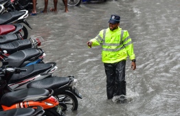ބޯކޮށް ވާރޭ ވެހި މާލޭގެ ބައެއް ސަރަހައްދުތައް ފެނު އަޑީގައި